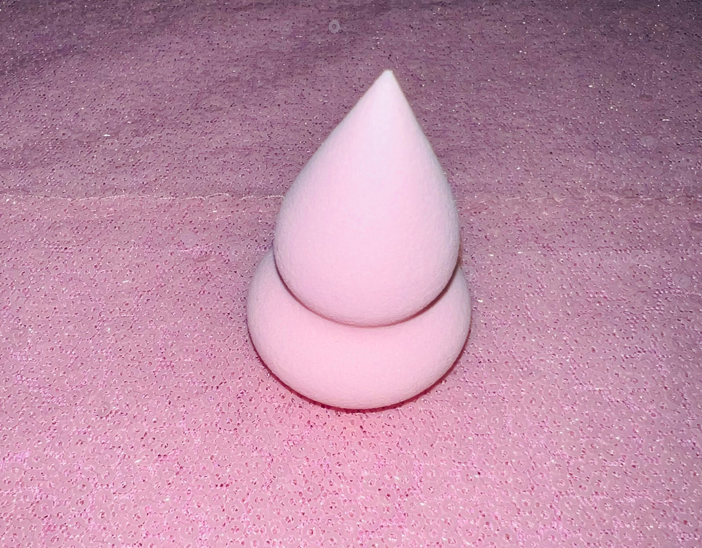 Pink Tear Drop Sponge